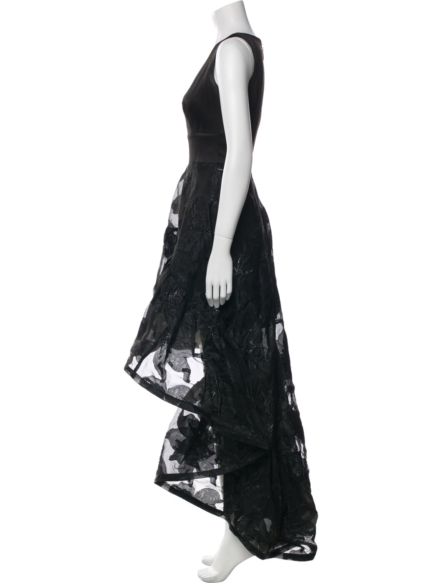 Bronx & Banco Lace Pattern Mini Dress