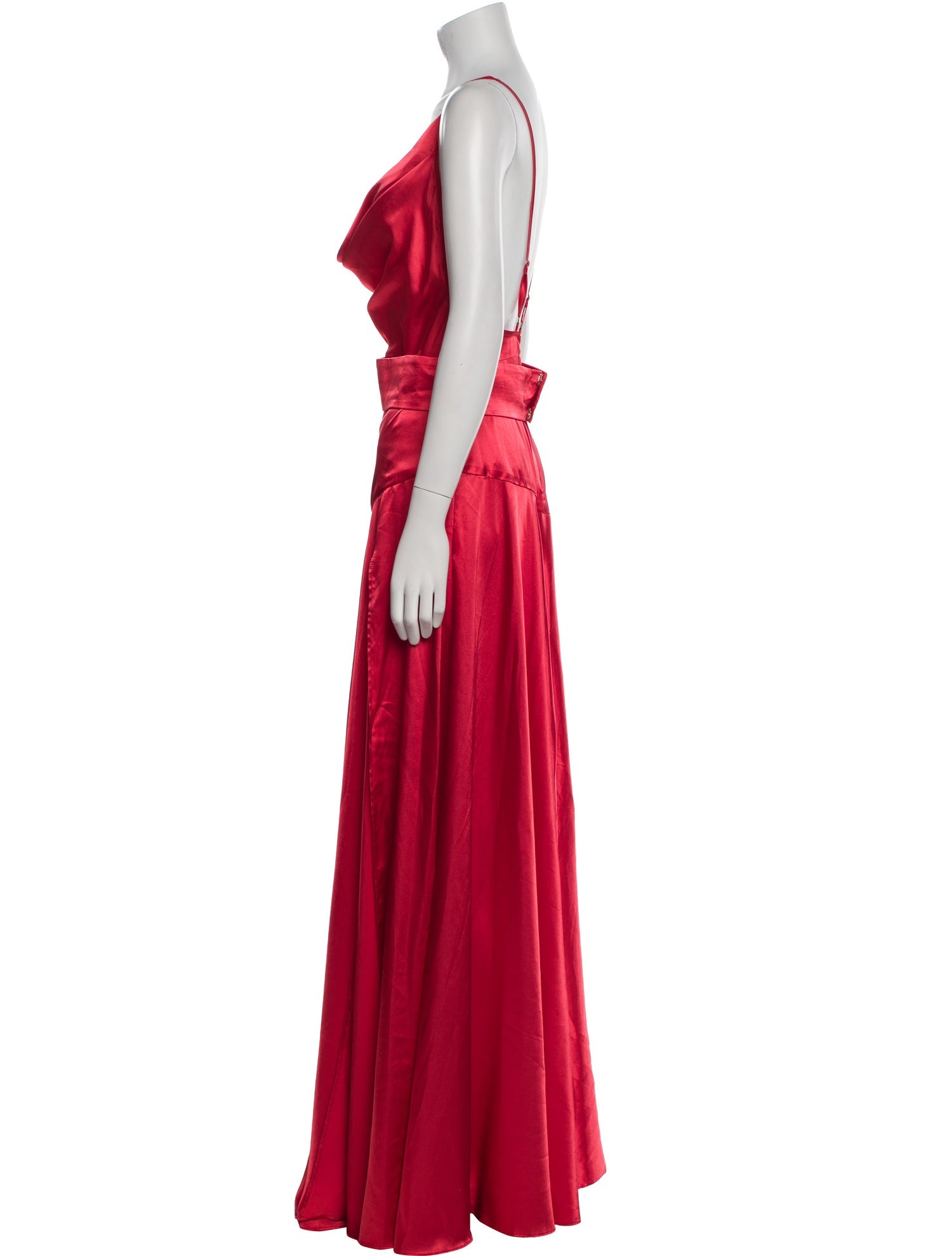 Bronx & Banco Cowl Neck Midi Length Dress