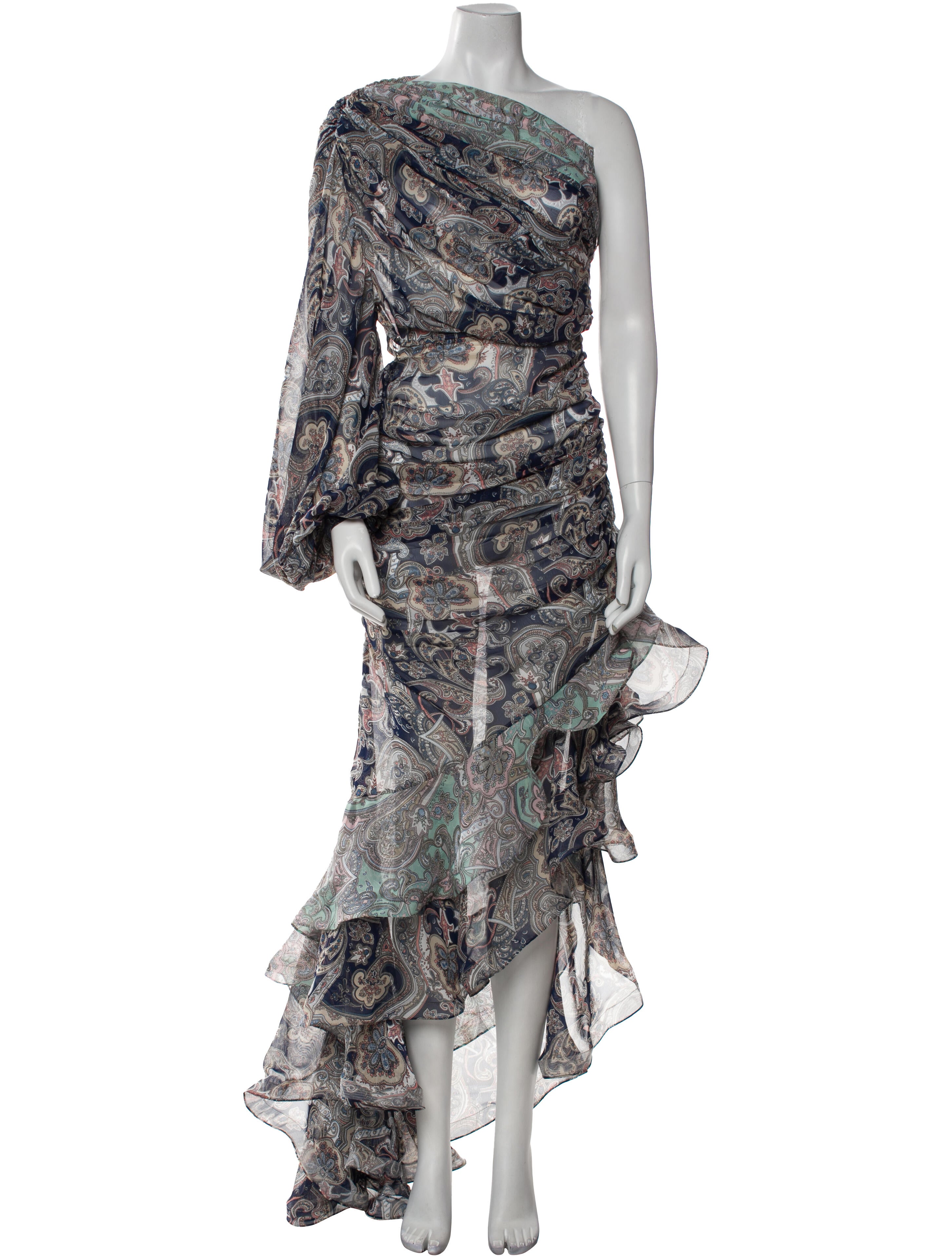 Bronx & Banco Printed Long Dress