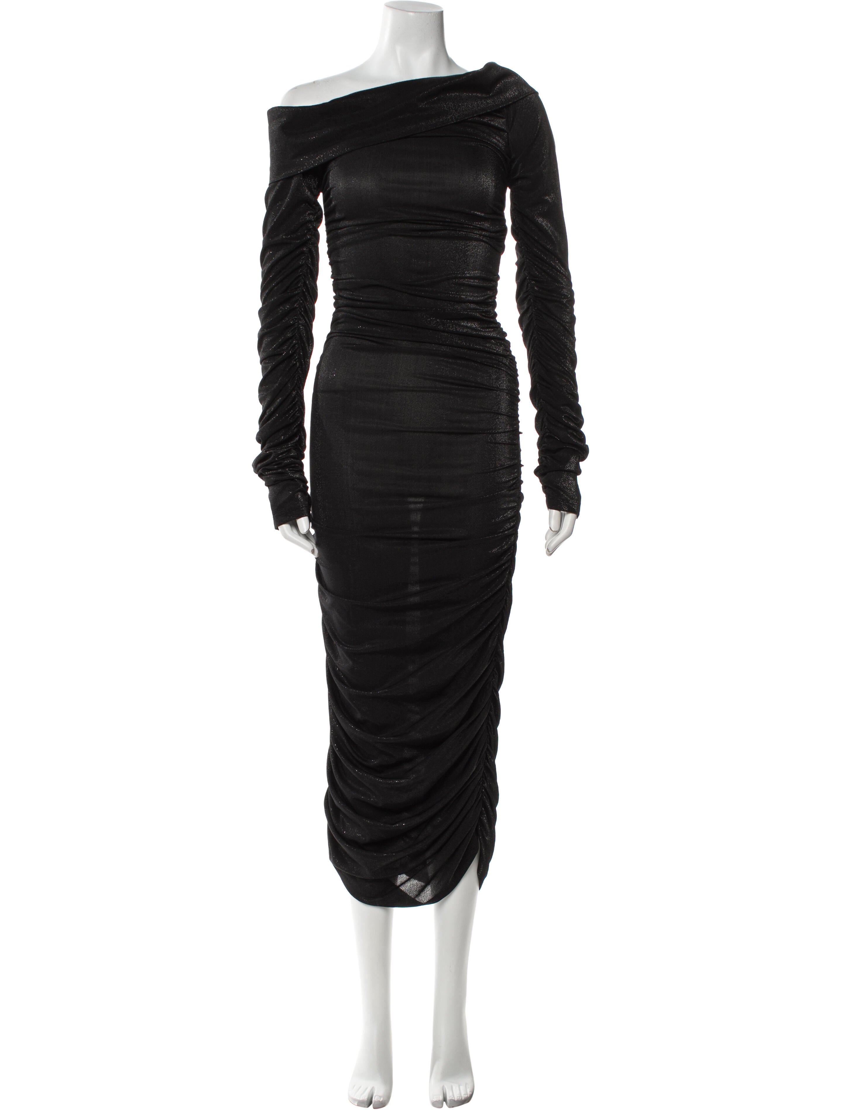 Bronx & Banco One-Shoulder Long Dress