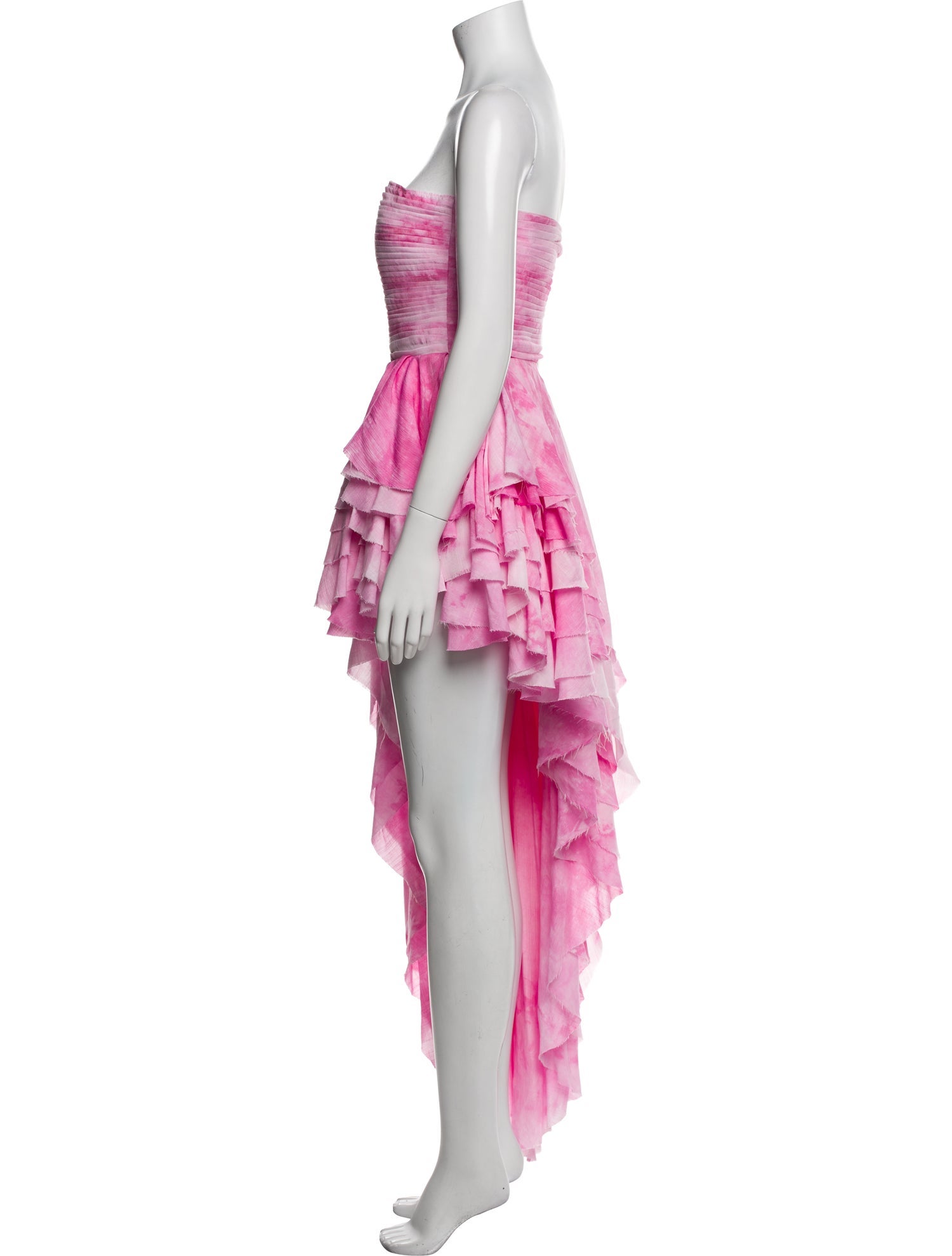 Bronx & Banco Tie-Dye Print Long Dress