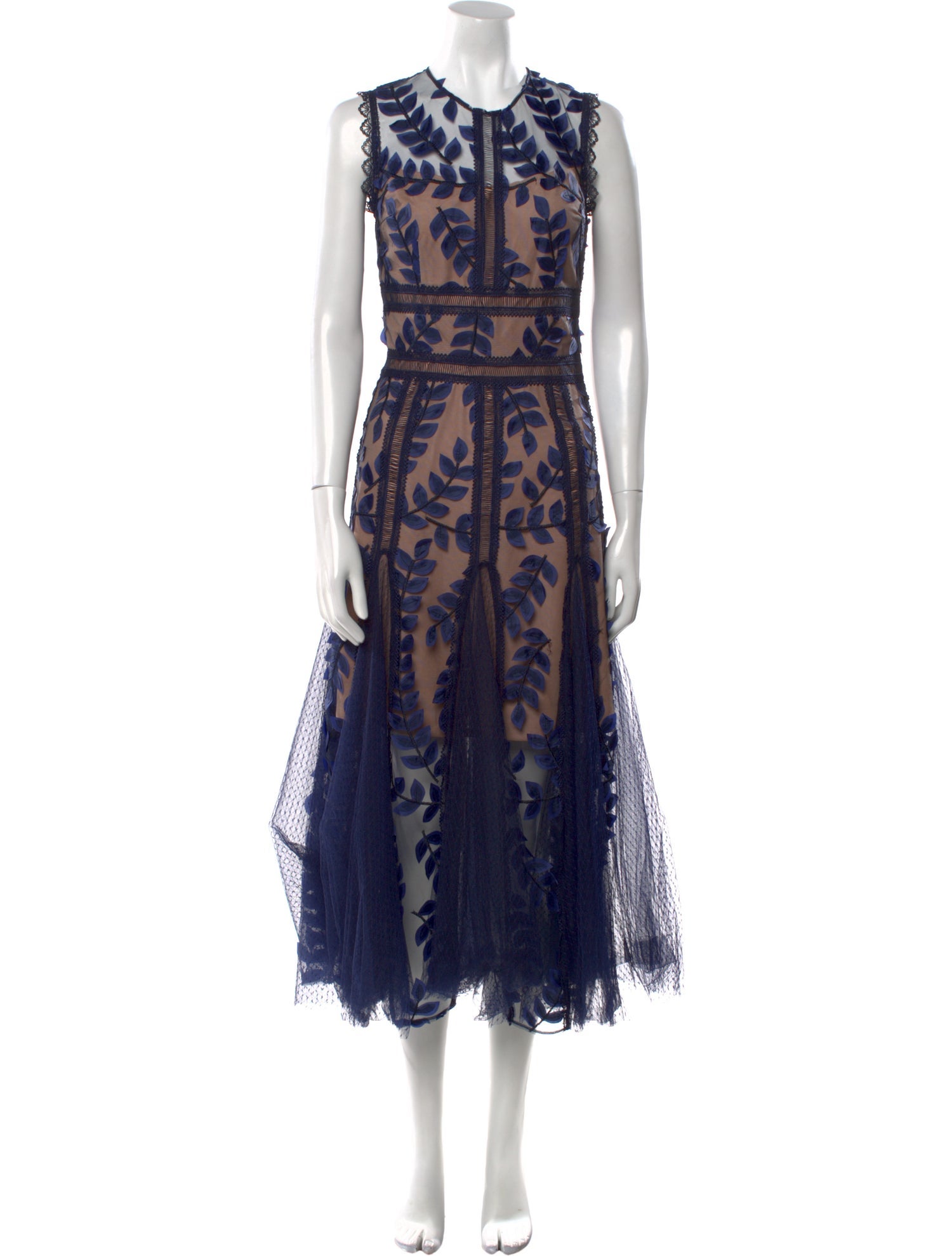 Bronx & Banco Printed Long Dress