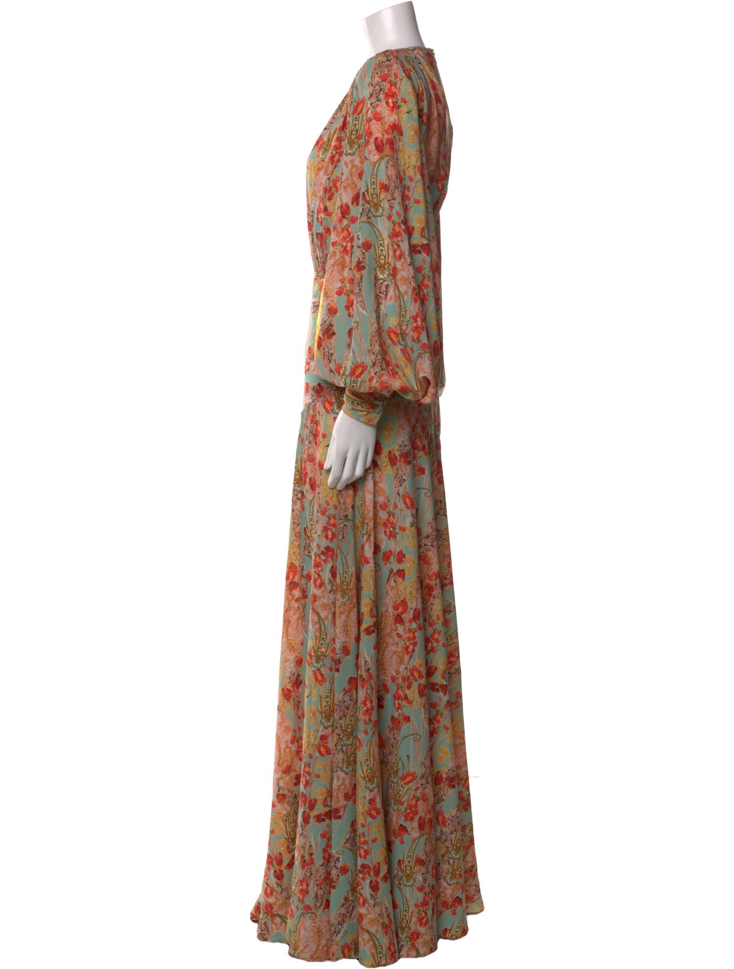 Bronx & Banco Floral Print Long Dress