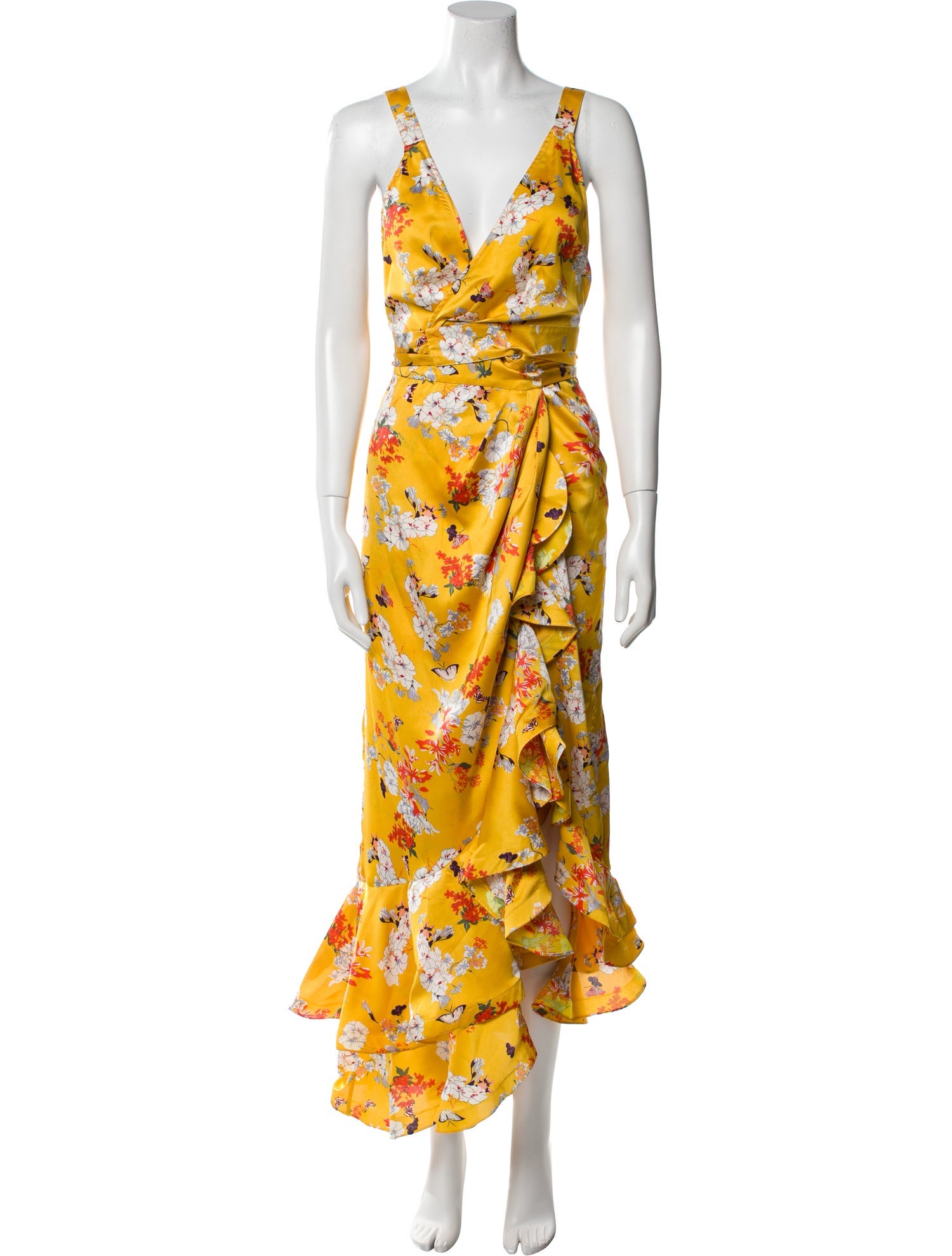 Bronx & Banco Printed Long Dress