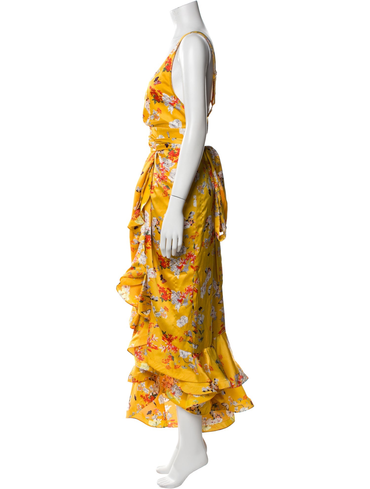 Bronx & Banco Printed Long Dress