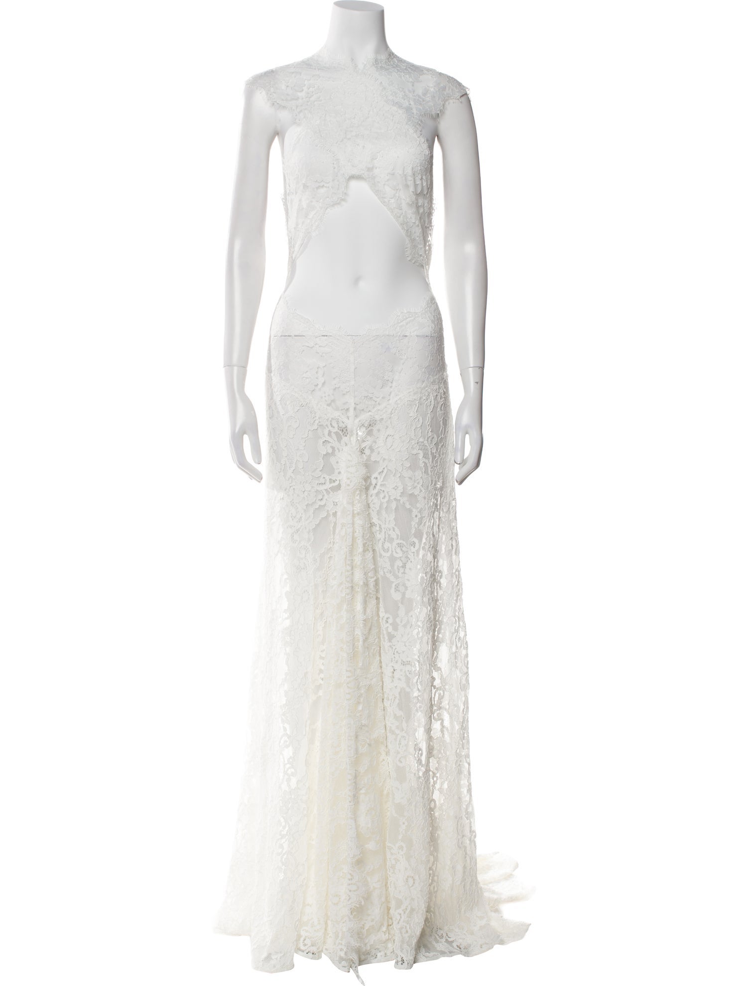 Bronx & Banco Square Neckline Long Dress