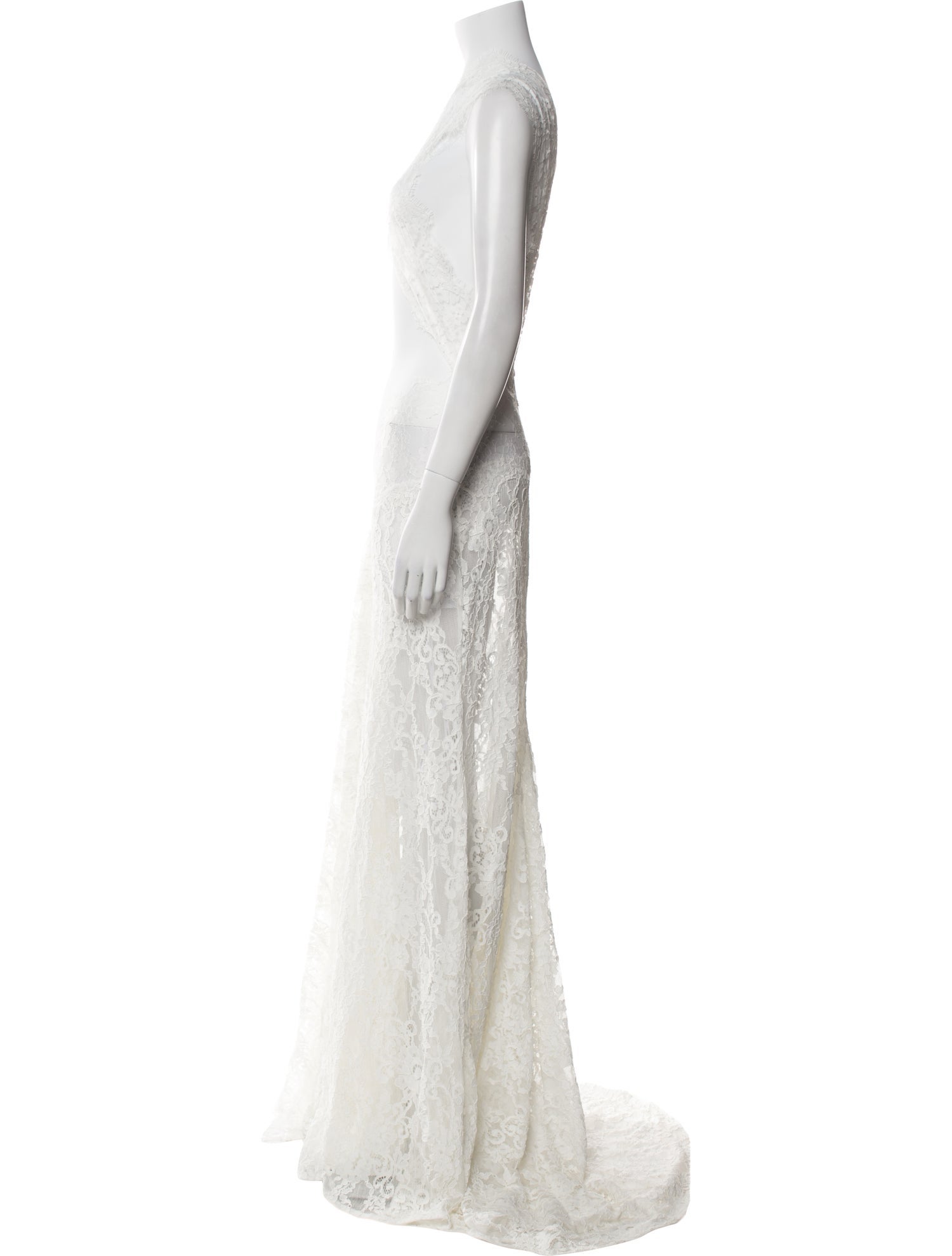 Bronx & Banco Square Neckline Long Dress