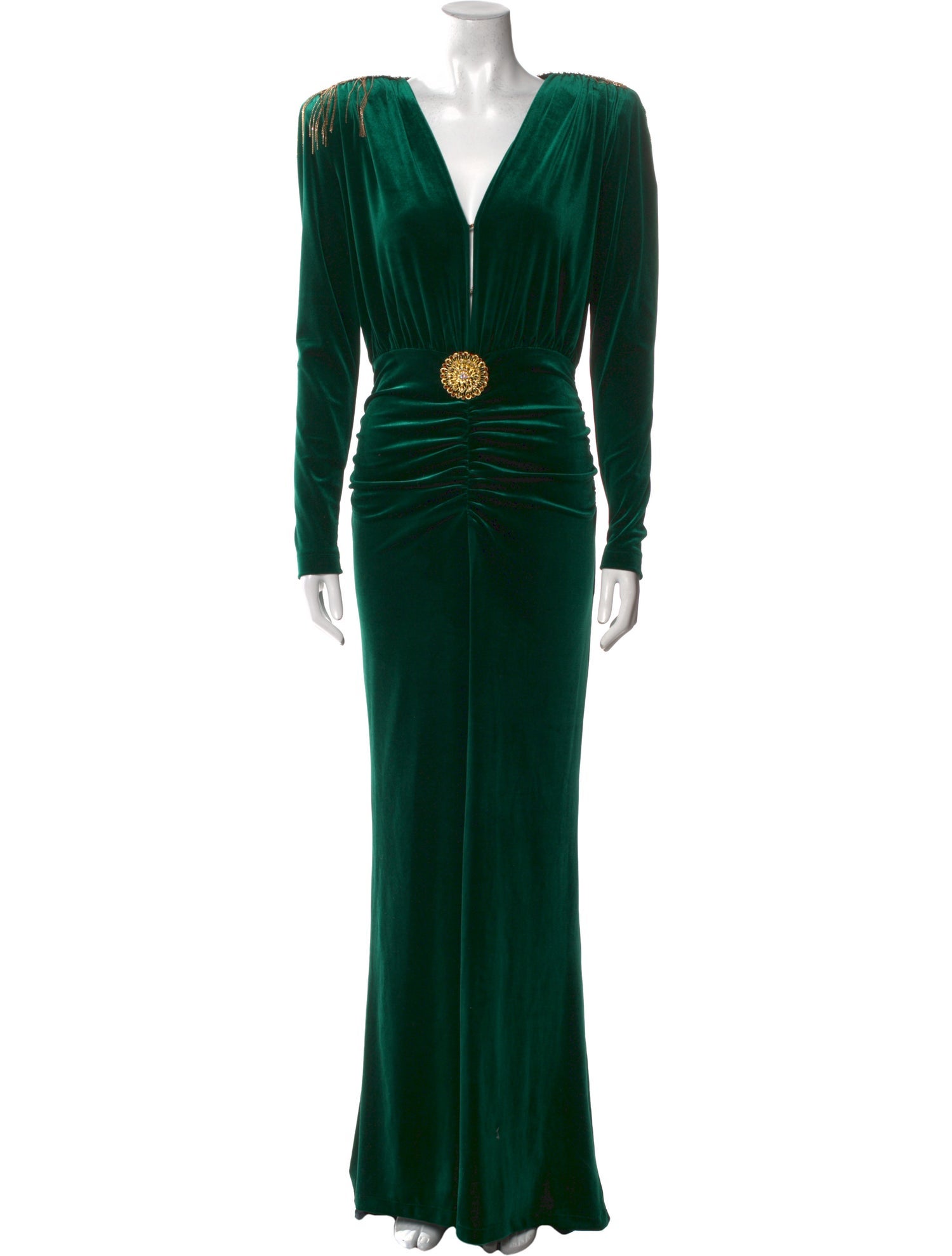 Bronx & Banco V-Neck Long Dress w/ Tags