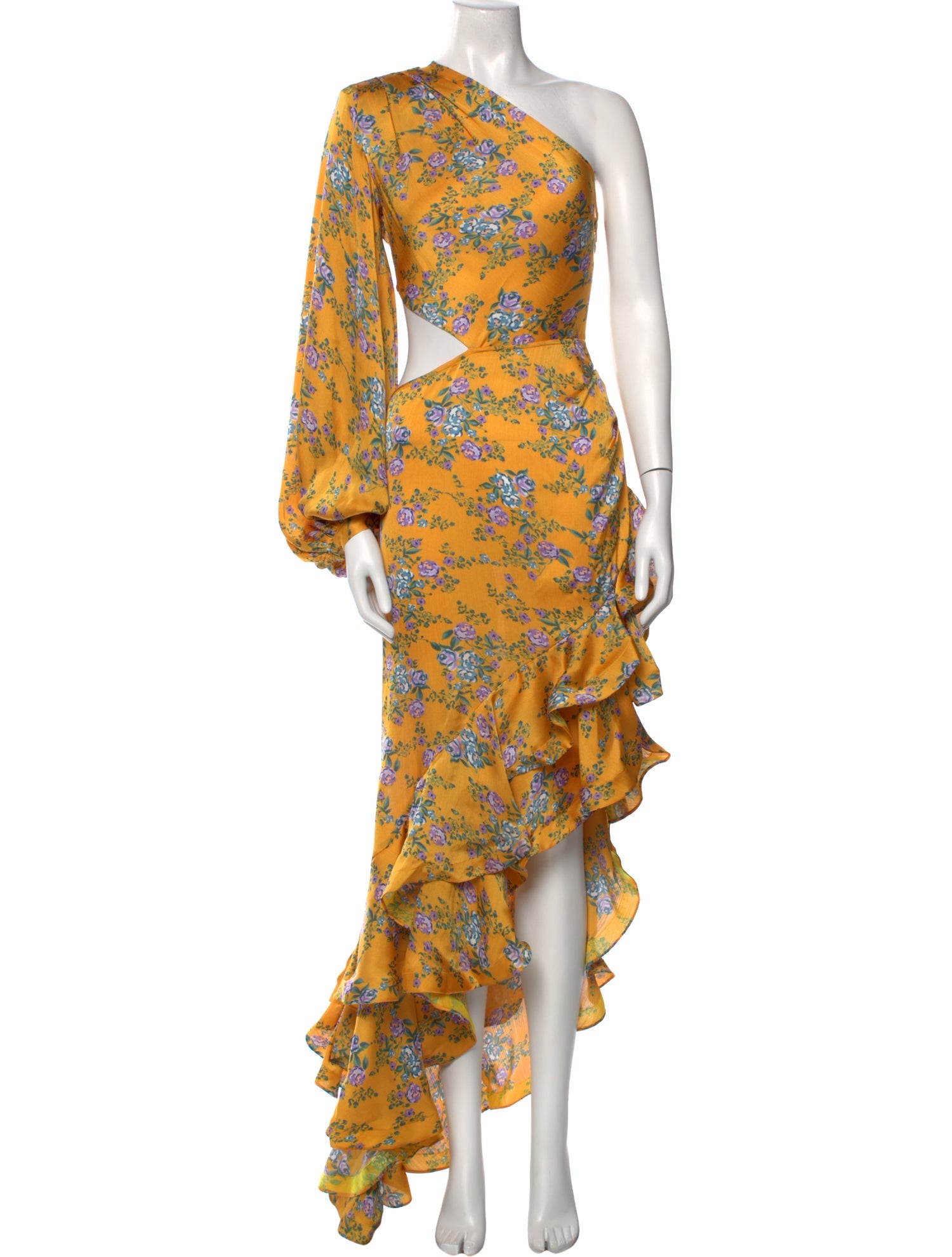 Bronx & Banco Floral Print Long Dress