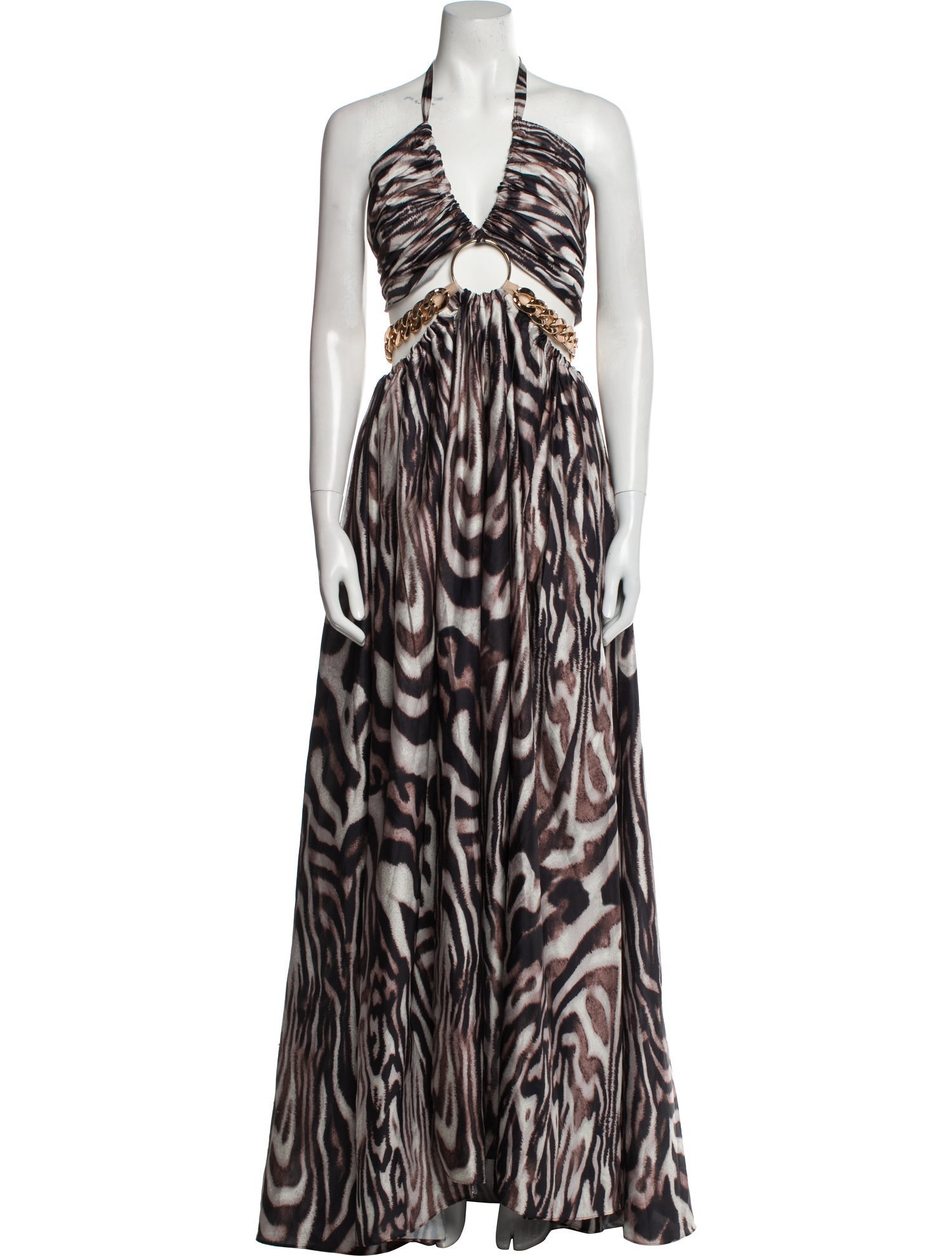 Bronx & Banco Animal Print Long Dress