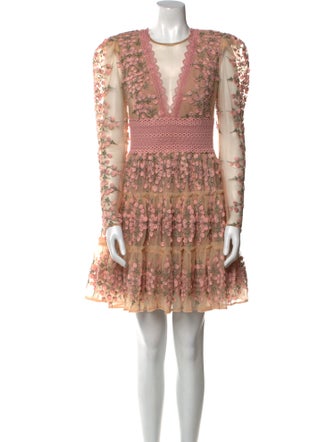 Bronx & Banco Floral Print Mini Dress