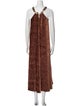 Bronx & Banco Halterneck Long Dress