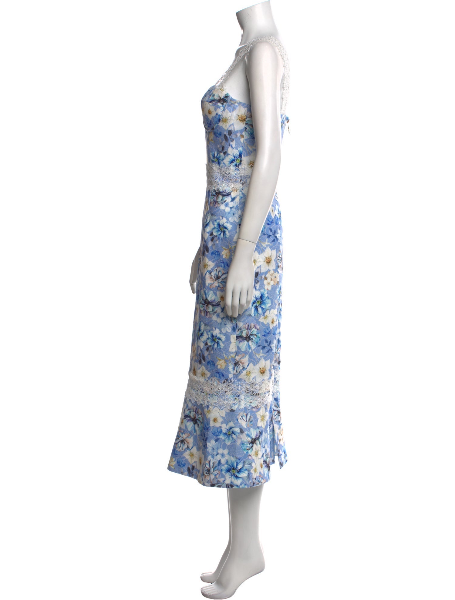 Bronx & Banco Floral Print Long Dress