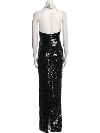 Bronx & Banco Halterneck Long Dress