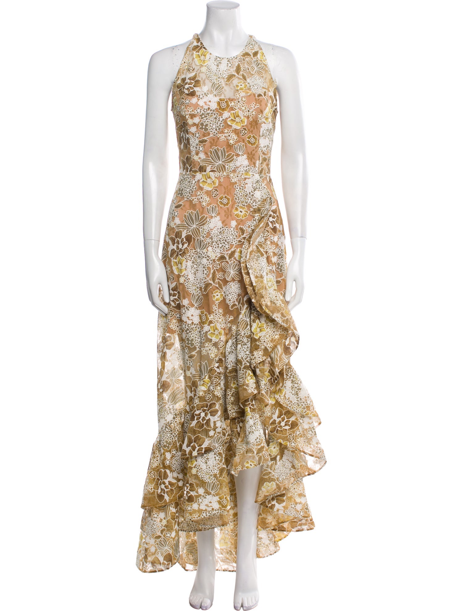 Bronx & Banco Floral Print Long Dress