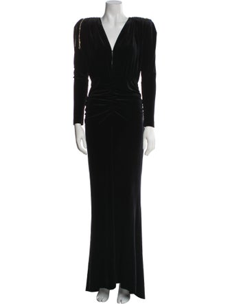 Bronx & Banco V-Neck Long Dress