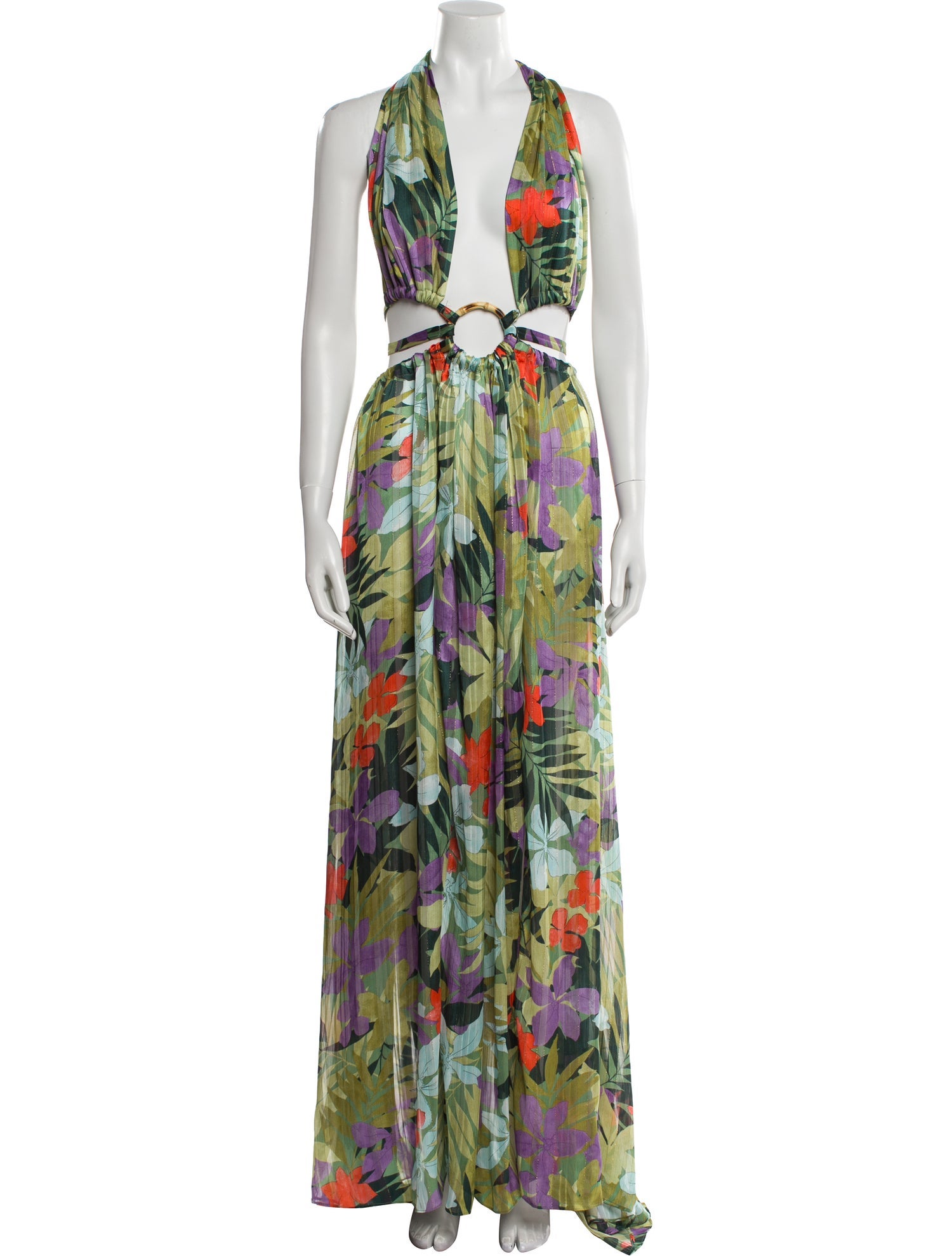 Bronx & Banco Printed Long Dress
