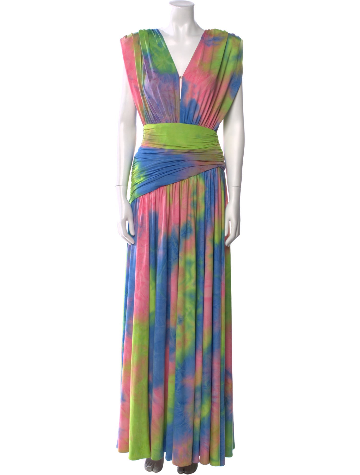 Bronx & Banco Striped Long Dress