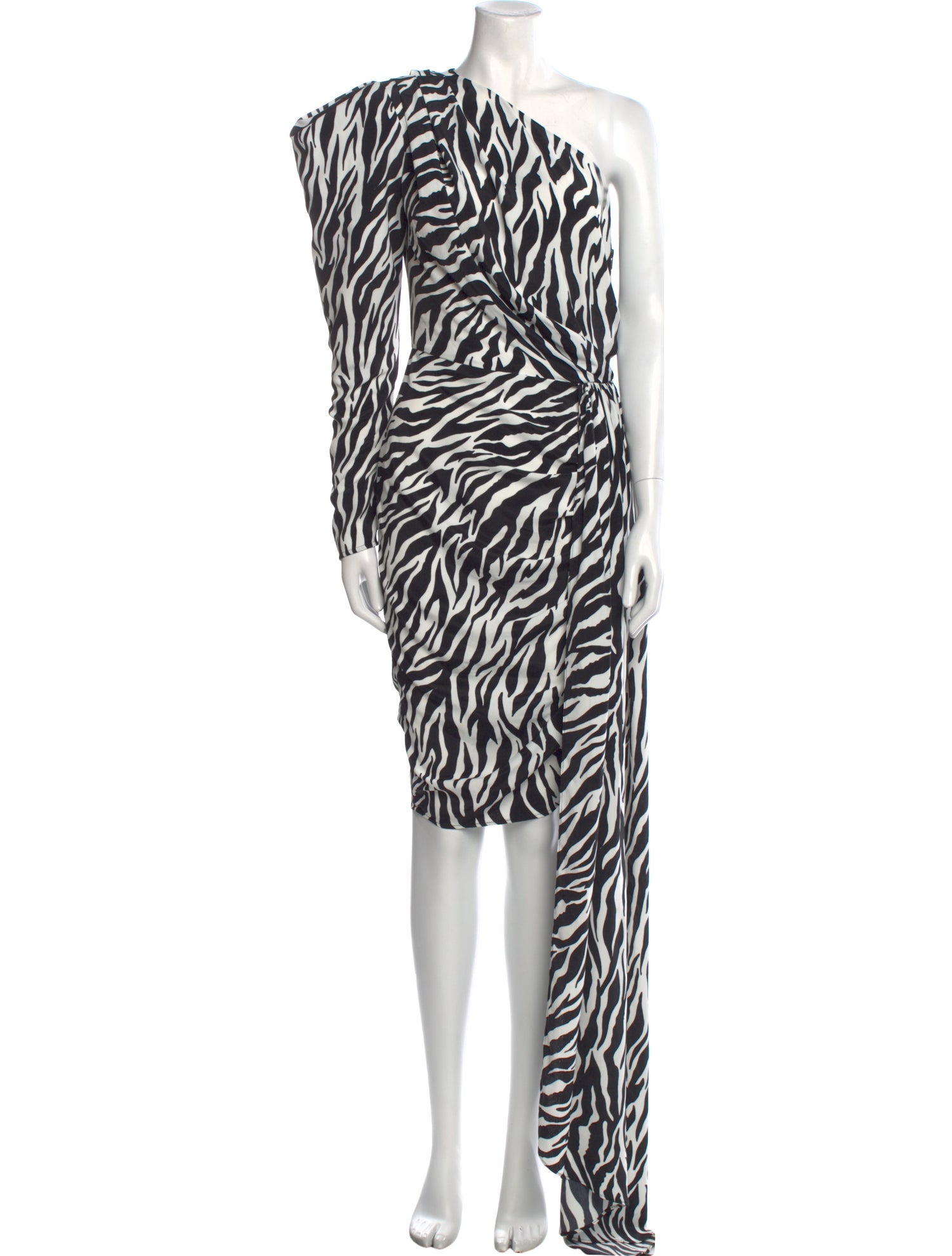 Bronx & Banco Animal Print Midi Length Dress
