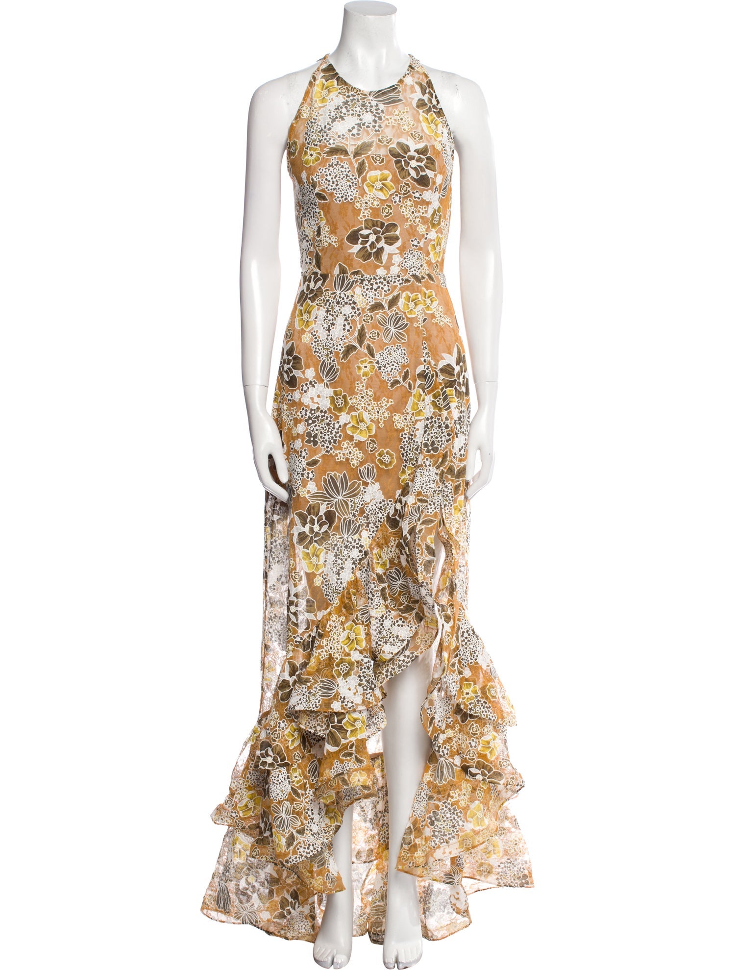 Bronx & Banco Printed Long Dress