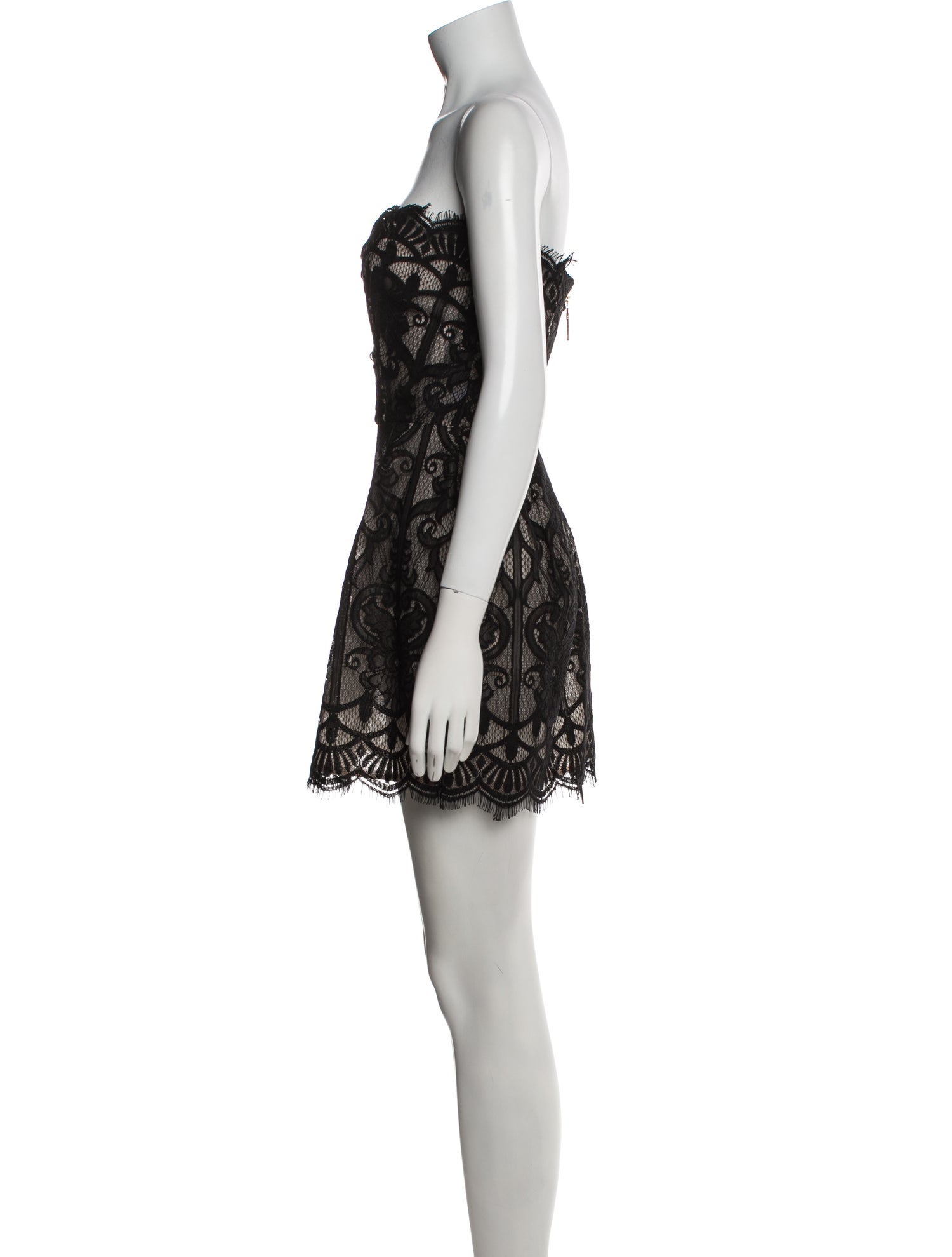 Bronx & Banco Lace Pattern Mini Dress w/ Tags