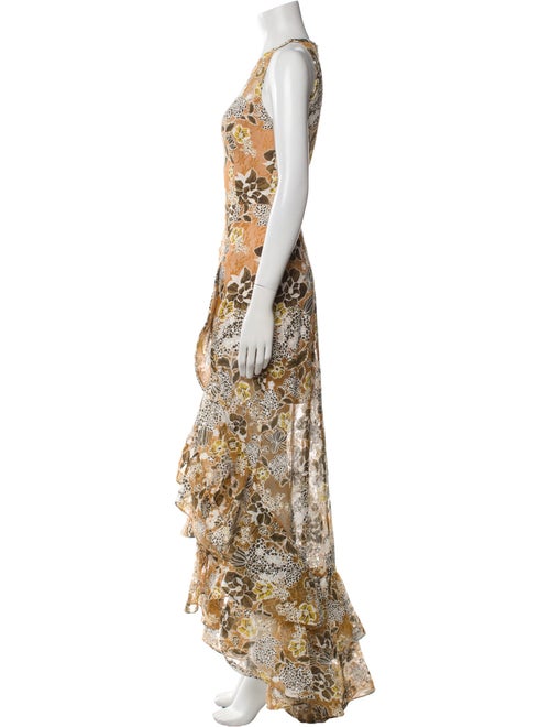 Bronx & Banco Printed Long Dress