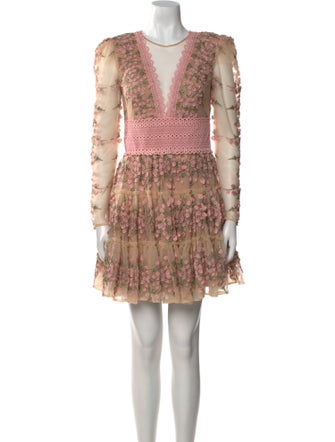 Bronx & Banco Floral Print Mini Dress