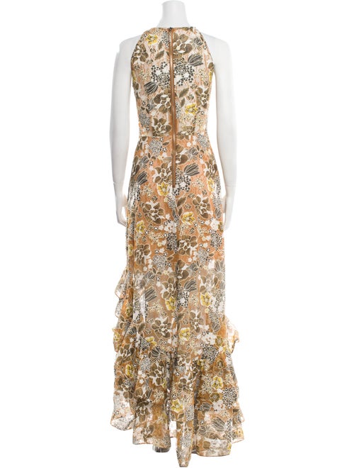 Bronx & Banco Paisley Print Long Dress