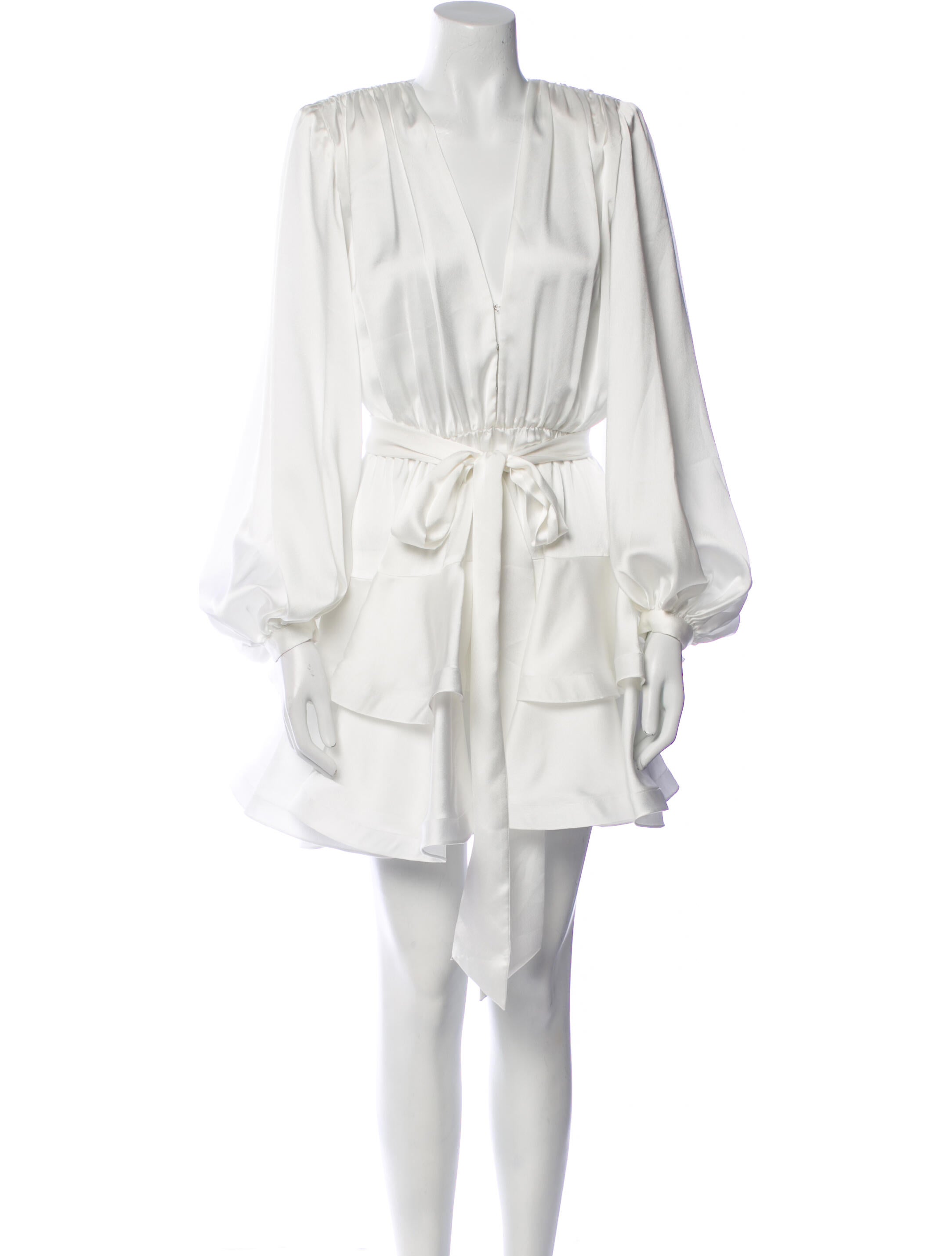 Bronx & Banco V-Neck Mini Dress