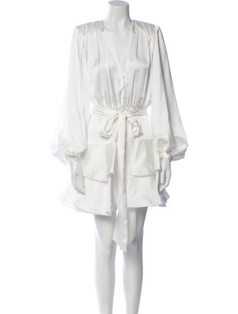 Bronx & Banco V-Neck Mini Dress