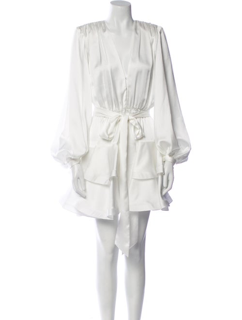 Bronx & Banco V-Neck Mini Dress