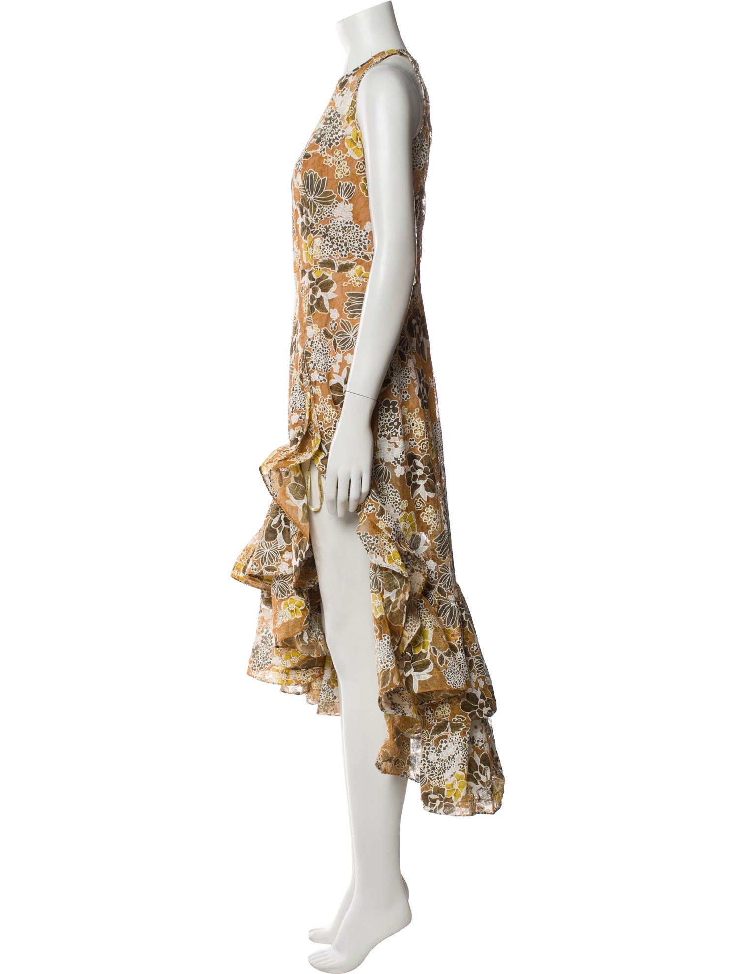 Bronx & Banco Printed Long Dress