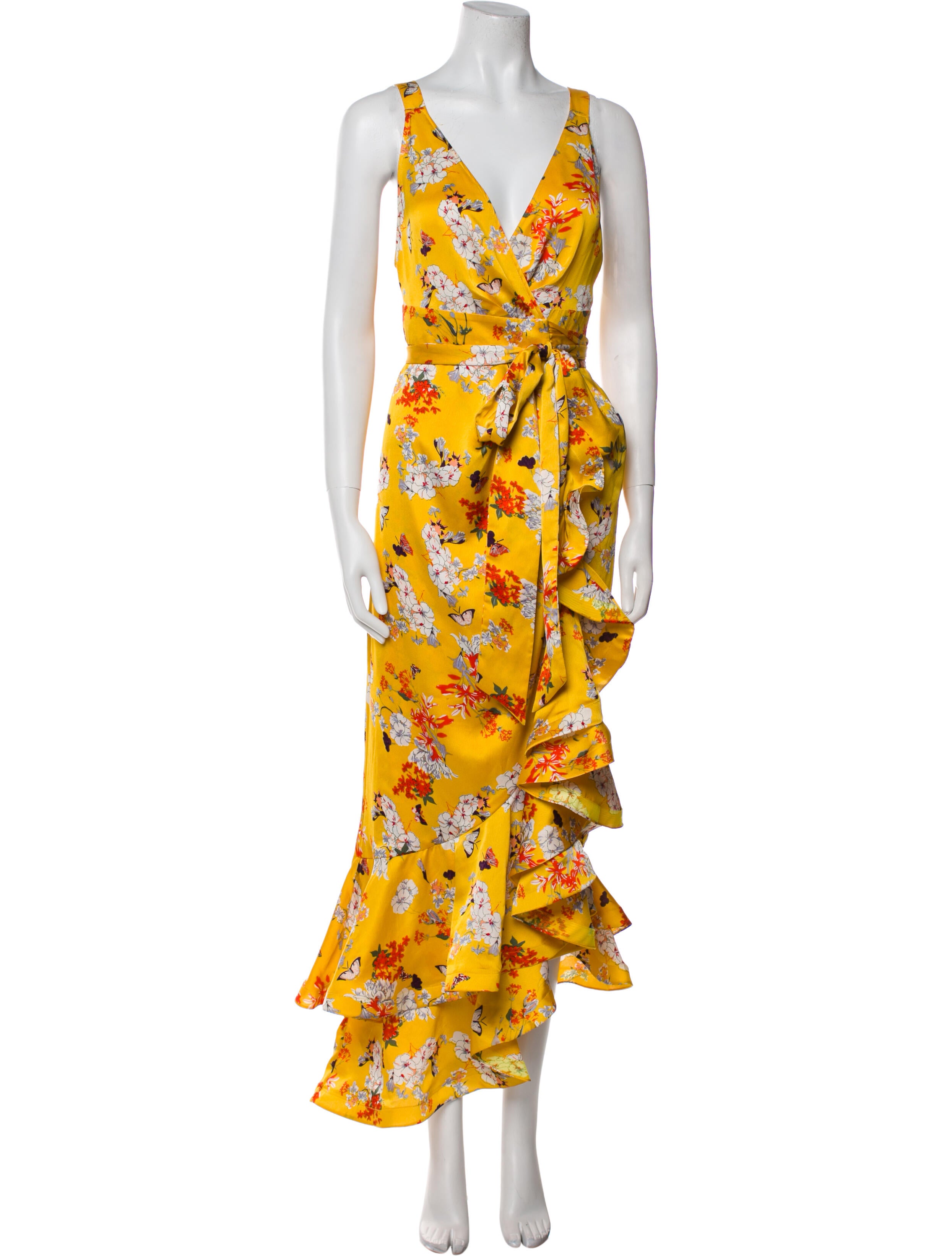 Bronx & Banco Floral Print Long Dress