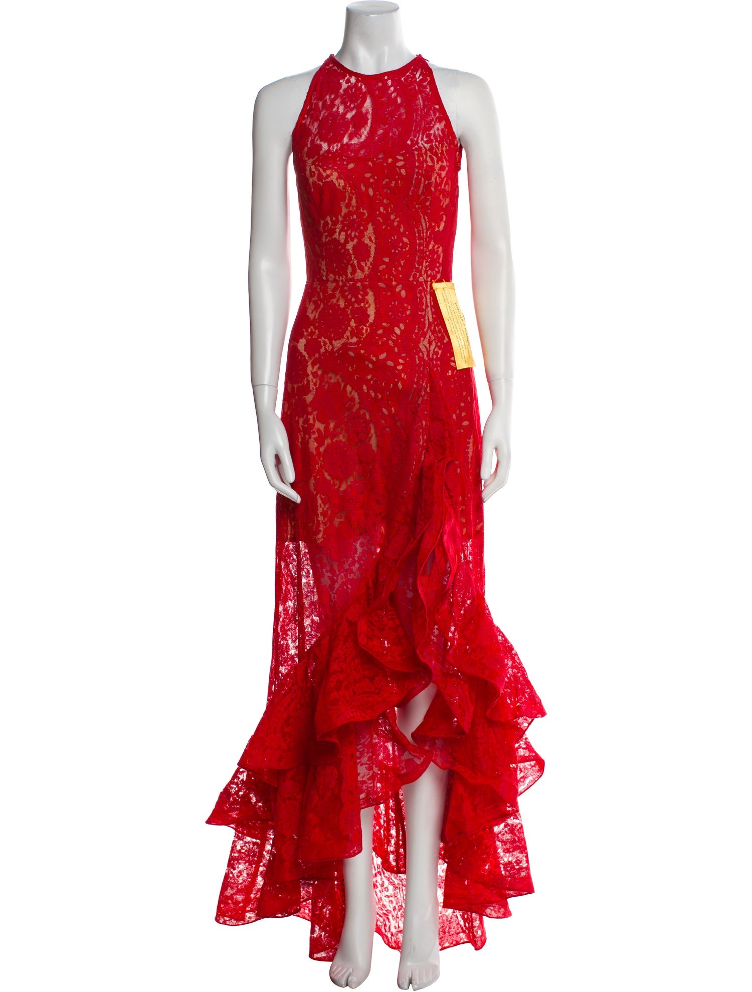 Bronx & Banco Lace Pattern Long Dress w/ Tags