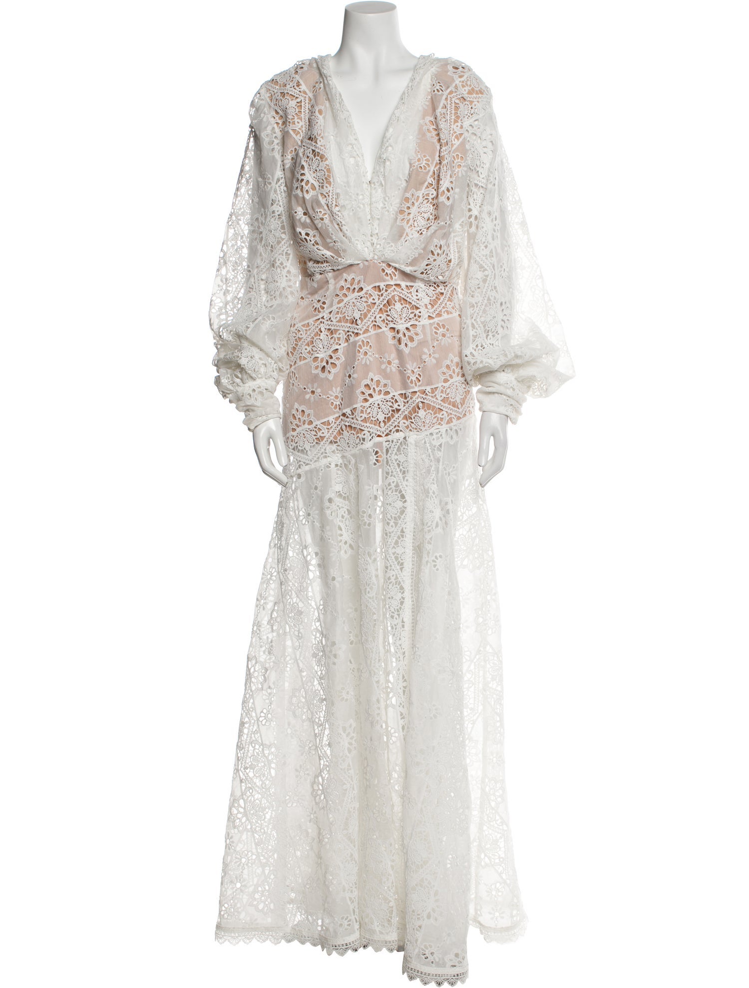 Bronx & Banco V-Neck Long Dress