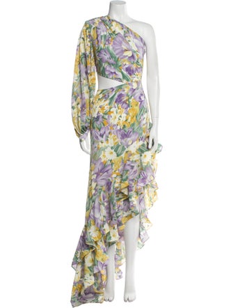 Bronx & Banco Floral Print Long Dress