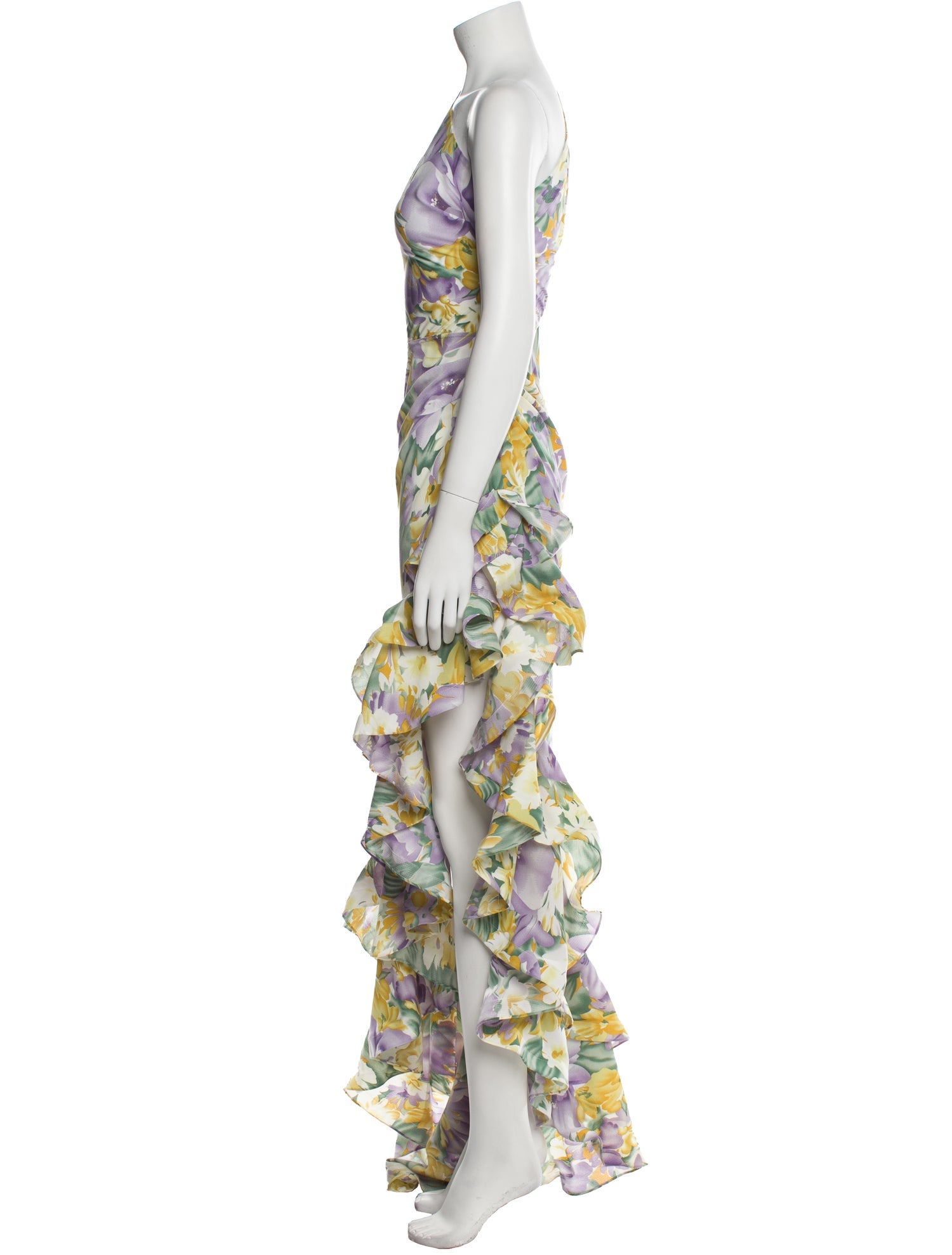 Bronx & Banco Floral Print Long Dress
