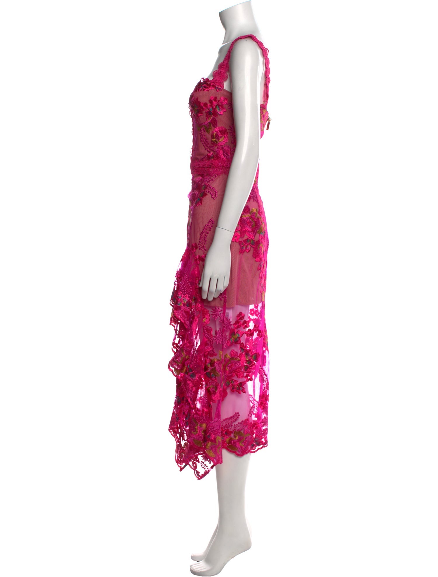 Bronx & Banco Floral Print Long Dress w/ Tags