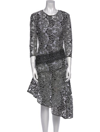 Bronx & Banco Floral Print Long Dress