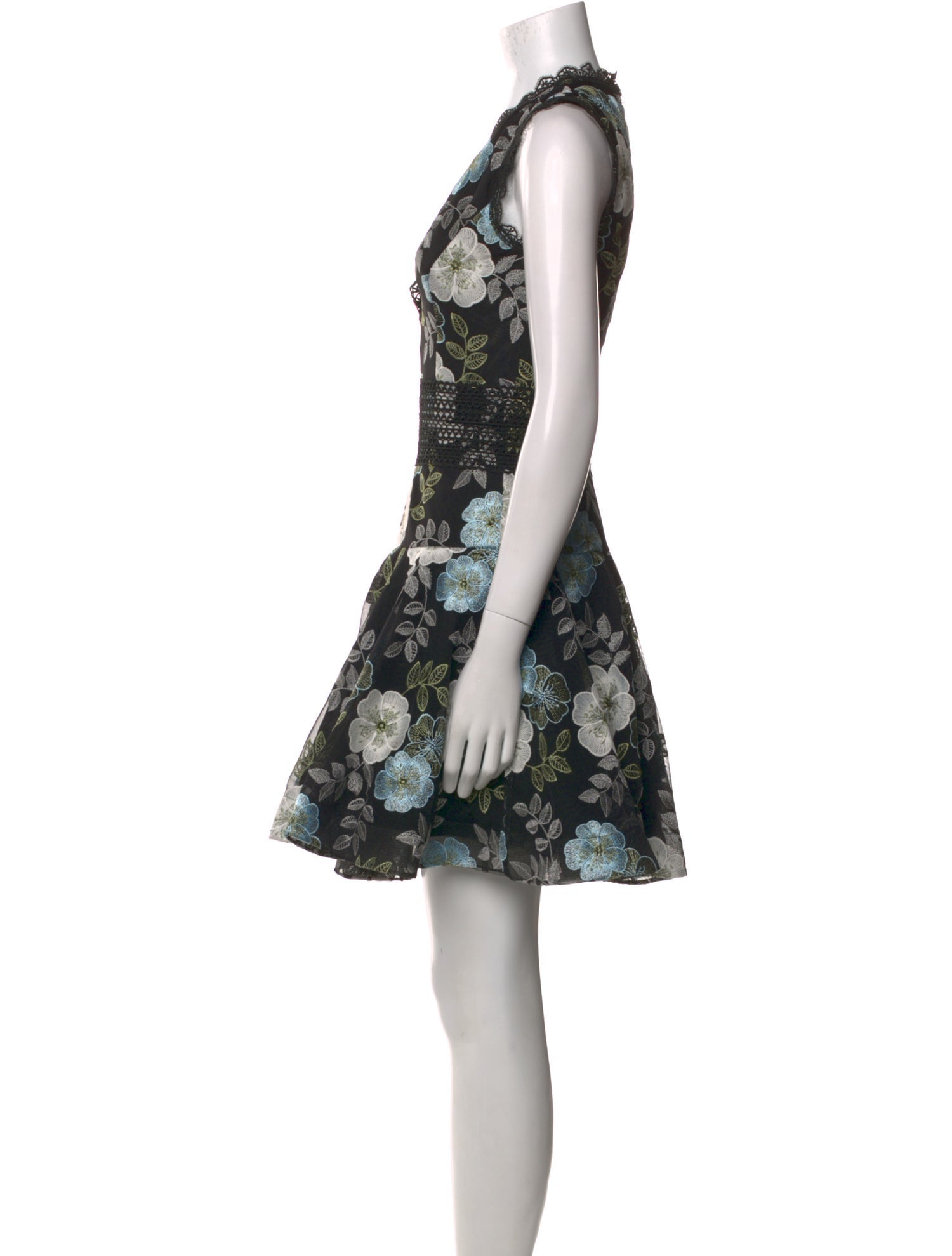 Bronx & Banco Floral Print Mini Dress