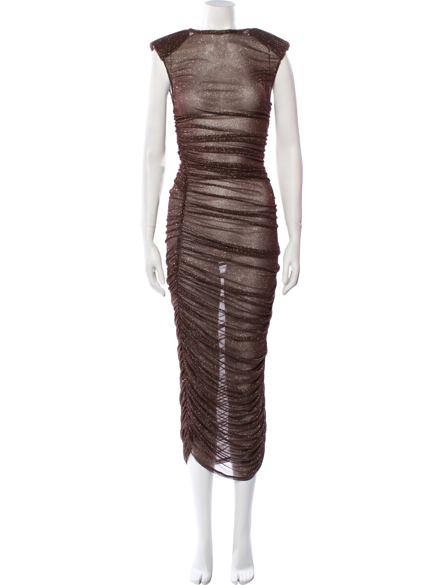 Bronx & Banco Square Neckline Long Dress