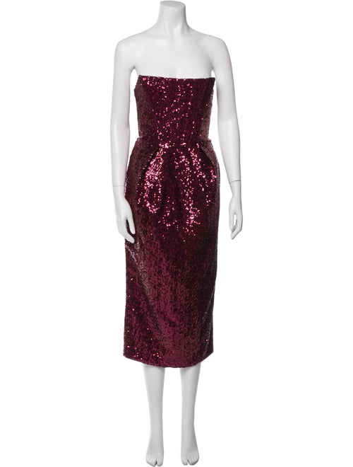 Bronx & Banco Strapless Knee-Length Dress