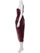 Bronx & Banco Strapless Knee-Length Dress