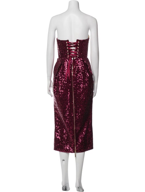 Bronx & Banco Strapless Knee-Length Dress