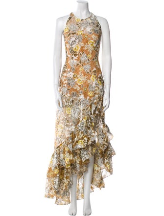 Bronx & Banco Floral Print Long Dress