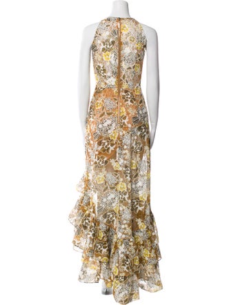 Bronx & Banco Floral Print Long Dress