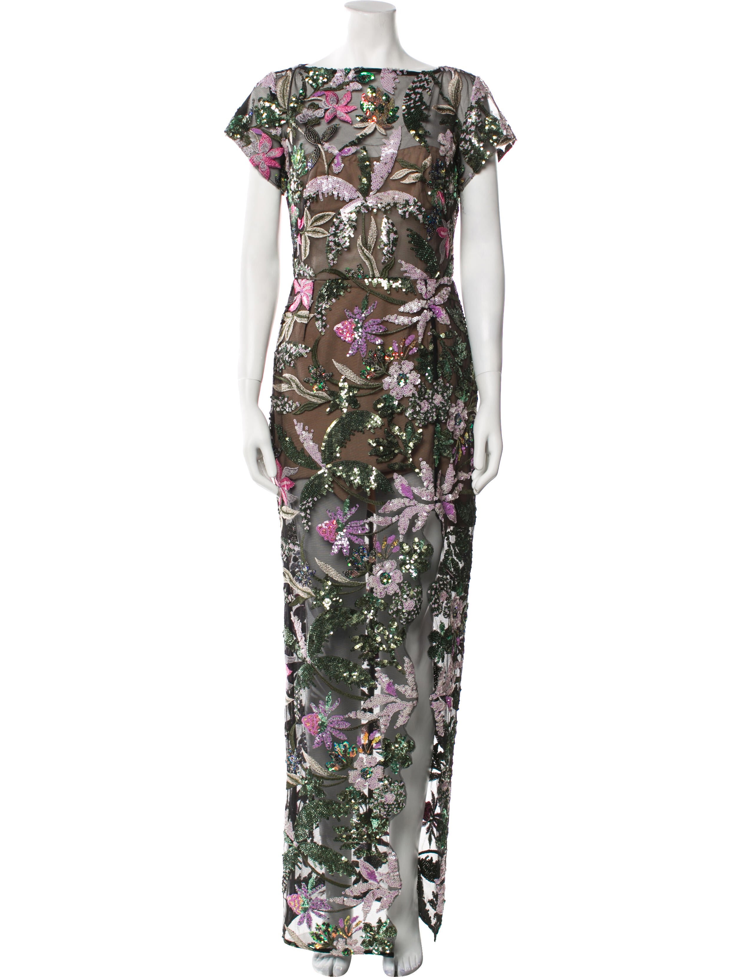Bronx & Banco Floral Print Long Dress
