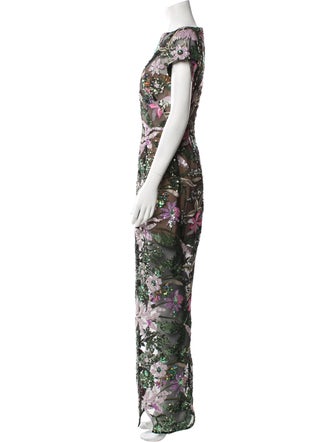 Bronx & Banco Floral Print Long Dress