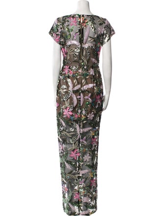 Bronx & Banco Floral Print Long Dress