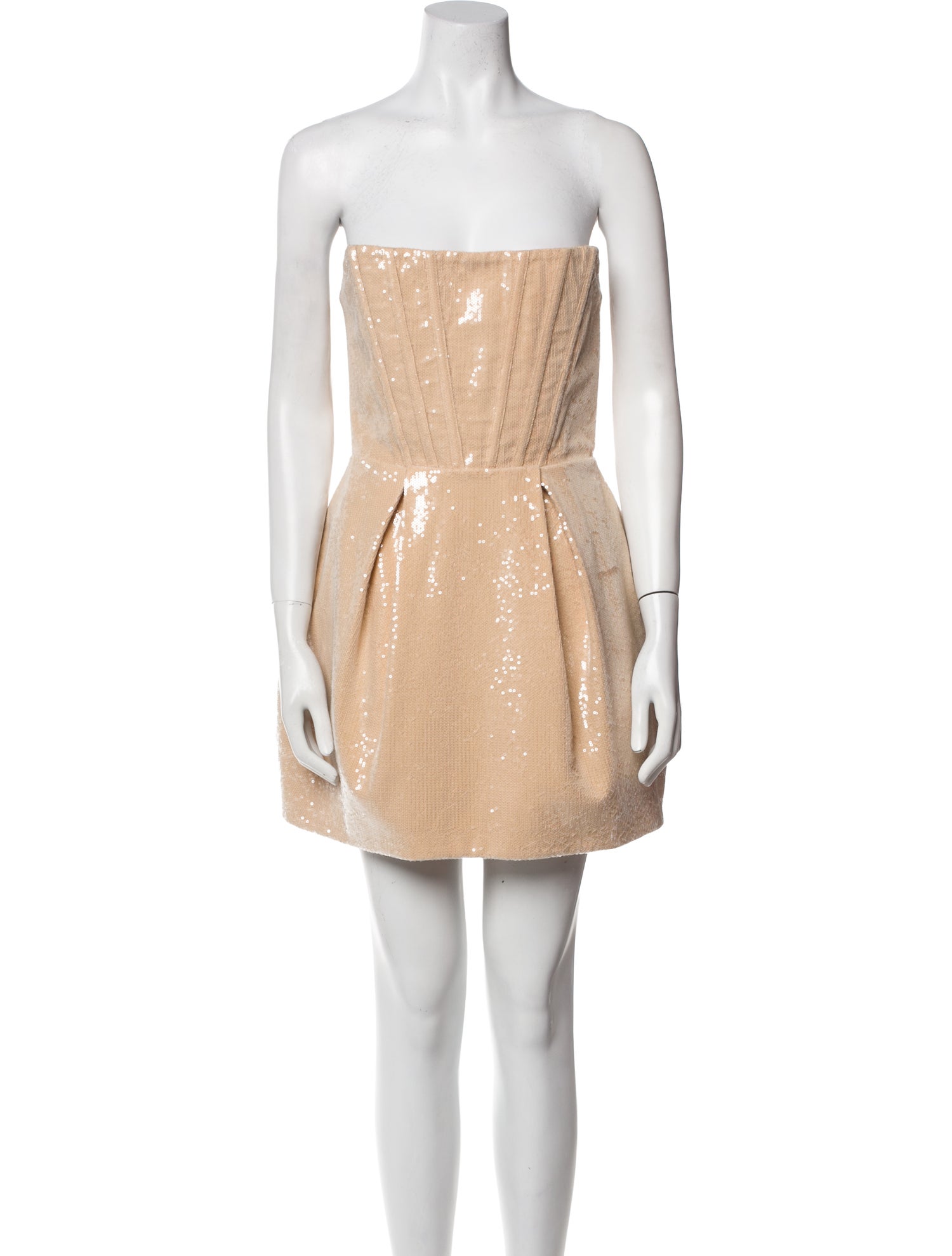 Bronx & Banco Strapless Mini Dress